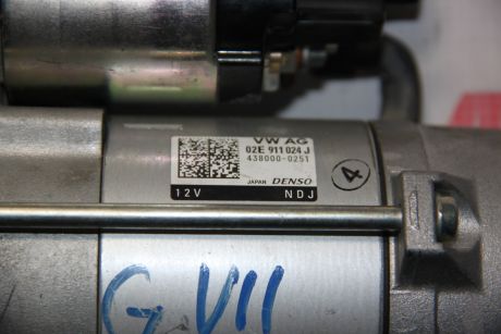Electromotor VW Golf 7 2.0 TDI 2014-2020 02E911024J