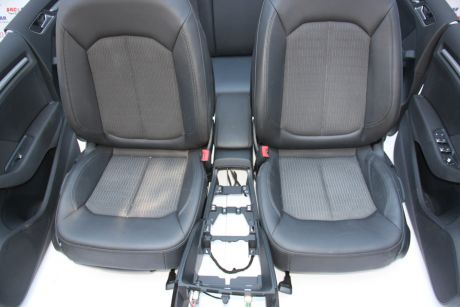Interior din piele si material Audi A3 8V Sportback 2012-2020