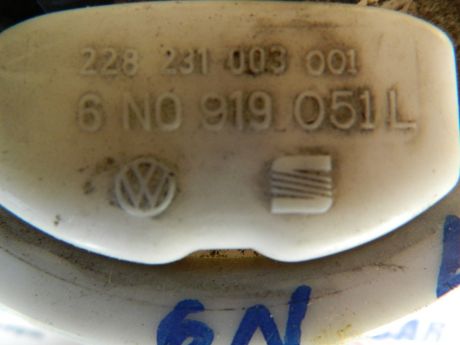 Pompa combustibil VW Polo 6N 1996-2003 1.0 Benzina Cod: 6N0919051L