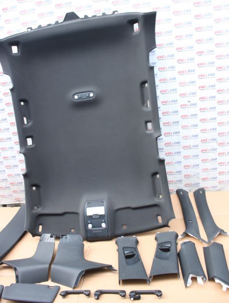 Kit tapiterie plafon si ornamente interior negre Audi A4 B8 8K avant 2008-2015