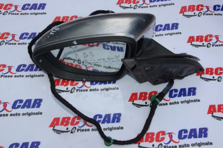 Oglinda stanga heliomata, cromata cu senzor VW Passat B7 2010-2014 2.0 TDI Alltrack