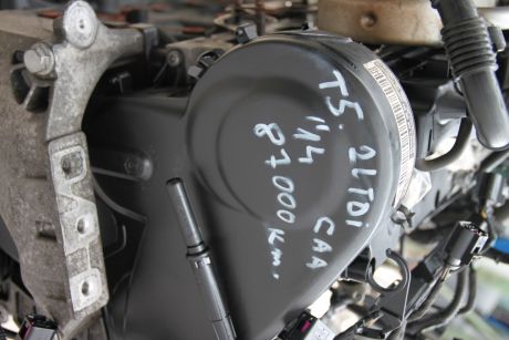 Motor VW Transporter T5 2.0 TDI 87.000 km 2004-2015 cod: CAA
