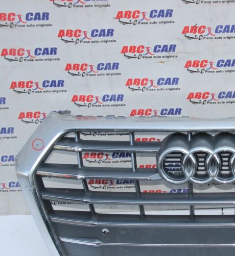 Grila bara fata Audi Q5 FY S-Line 2017-2024 80A853651C