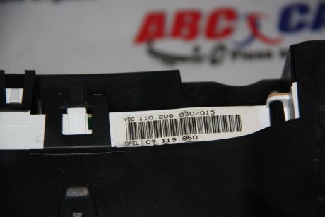 Ceas bord Opel Astra G 1999-2005 1.6 Benzina 09119860