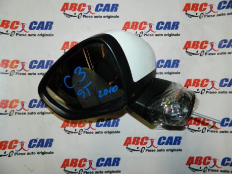 Oglinda stanga electrica cu semnalizare Citroen C3 2 2009-2016