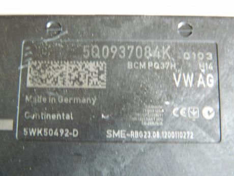 Bordnetz Audi A3 8V 2012-2020 5Q0937084K