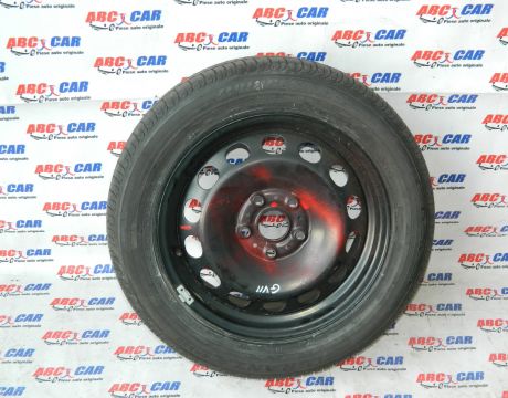 Janta din tabla cu anvelopa R16 VW Golf 7 2014-2020