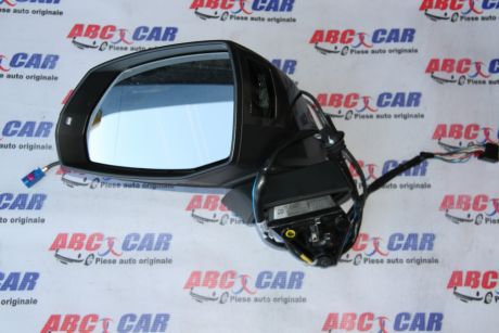 Oglinda stanga (13 fire) cu camera Audi Q7 4M 2016-prezent