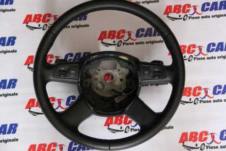 Volan piele cu padele si comenzi Audi A8 D3 4E 2003-2009  4F0419091D