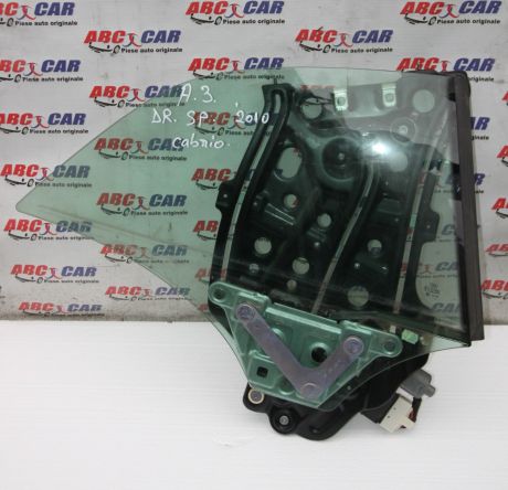 Geam dreapta spate cu macara si motoras Audi A3 8P cabrio 2005-2012
