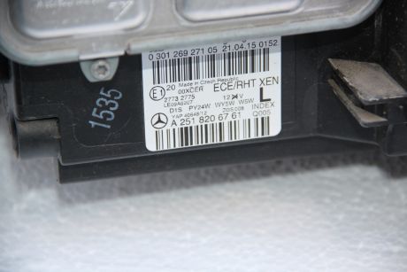 Far stanga xenon Mercedes R-Class W251 facelift 2011-2017 A2518206761