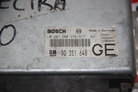 Calculator motor Opel Vectra A 1989-1995 2.0 Benzina 90351648 GE