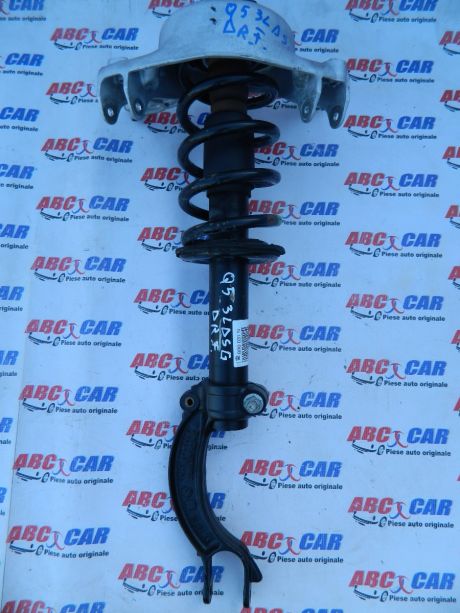 Flansa suport amortizor dreapta fata Audi Q5 8R 2008-2016 3.0 TDI DSG  8K0412384F
