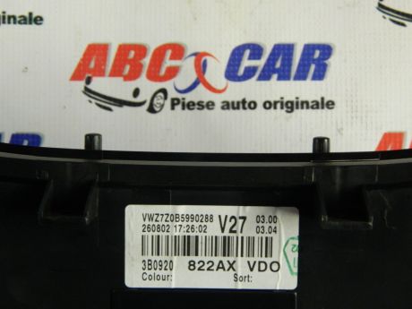 Ceas de bord VW Passat B5 1999-2005 2.5 TDI 3B0920822AX