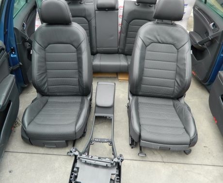 Interior complet piele cu textil VW Golf 7 variant 2013-2020