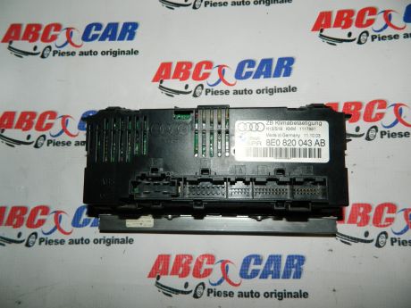Panou comanda clima Audi A4 B6 8E 2000-2005 Cod: 8E0820043AB