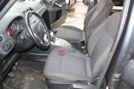 Interior textil complet cu 7 locuri (scaune fata incalzite) Ford Galaxy 2006-2010