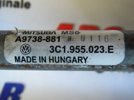 Ansamblu stergator cu motoras VW Passat B6 2005-2010 3C1955023E