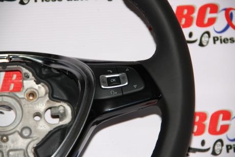Volan piele cu comenzi VW Golf 7 2014-2020 5G0419091DF