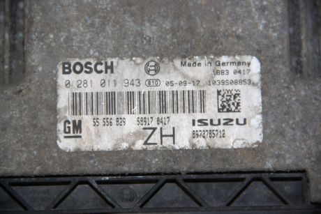 Calculator motor Opel Astra H 2005-2009 1.7 CDTI 55556829 ZH