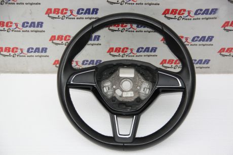 Volan din piele Skoda Fabia 3 (NJ) 2014-prezent 5E0419091AD