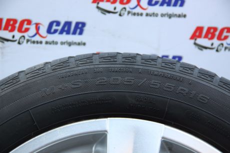 Set jante aliaj R16 Peugeot 307 2001-2008 KBA 47057