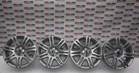 Set jante aliaj R18 Skoda Superb 2 (3T4) 2008-2015 3T0601025E