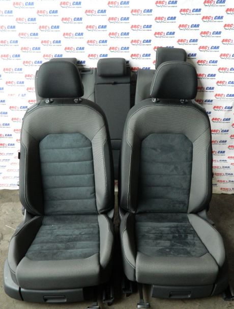 Interior textil cu piele alcantara VW Golf 7 coupe 2014-2020