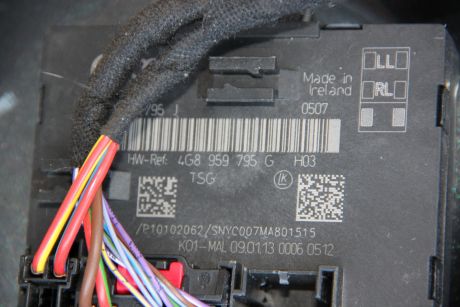 Modul usa stanga spate Audi A6 4G C7 model 2014