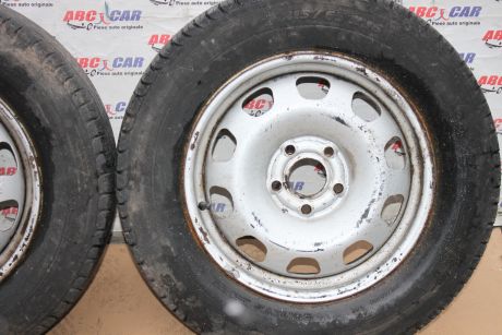 Set jante tabla R16 cu anvelope Dacia Duster 2009-2017