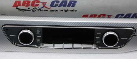 Panou climatronic Audi A4 B9 8W 2015-prezent 8W0820043S
