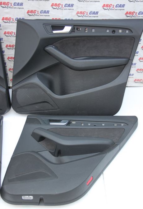 Set tapiterii usi alcantara Audi Q5 8R 2008-2016
