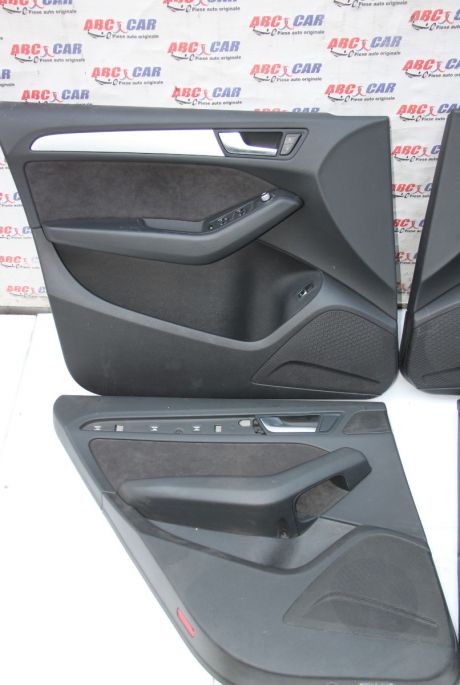 Set tapiterii usi alcantara Audi Q5 8R 2008-2016