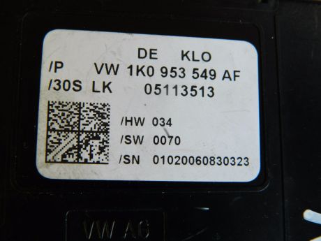 Modul coloana volan VW Golf 5 2005-2009 1K0953549AF