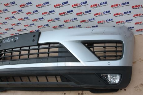 Bara fata completa cu senzori (4), spalatori si proiectoare VW Touareg (7P) facelift 2015-2018