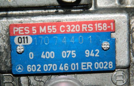 Pompa de injectie Mercedes E-Class W124 1984-1995 2.5 Diesel 6020704601