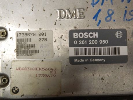 Calculator motor BMW Seria 3 E36 1993-2000 1739679001
