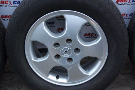 Set jante aliaj R15 Opel Astra G 1999-2005 INTRA 60505
