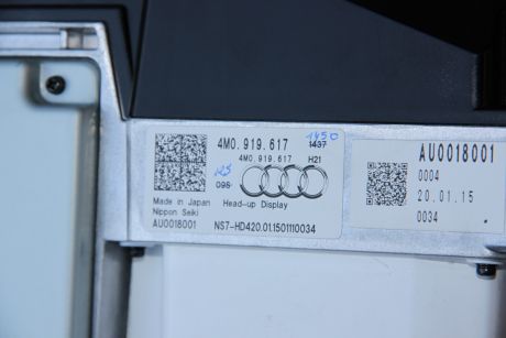 Head-up display Audi Q7 4M 2016-prezent 4M0919617