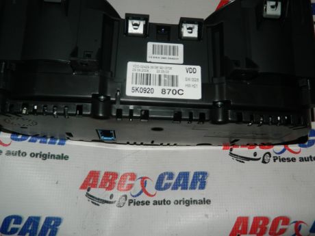 Ceasuri de bord VW Golf 6 2009-2013 2.0 TDI 5K0920870C