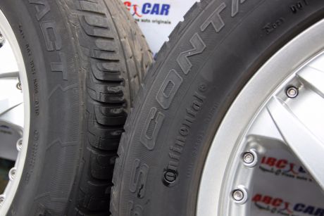 Set jante aluminiu BORBET cu anvelope de vara 255/55 R18 VW Touareg (7L) 2003-2010