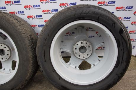 Set jante aluminiu BORBET cu anvelope de vara 255/55 R18 VW Touareg (7L) 2003-2010