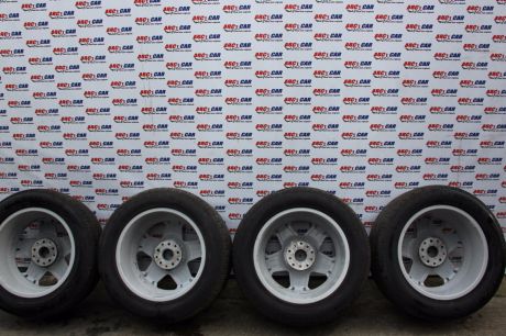Set jante aluminiu BORBET cu anvelope de vara 255/55 R18 VW Touareg (7L) 2003-2010