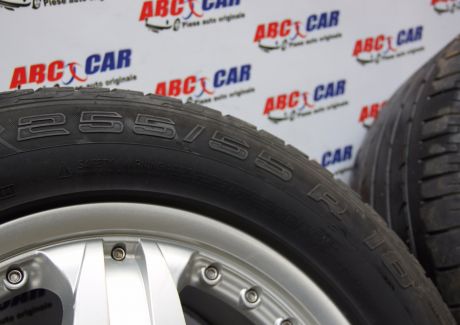 Set jante aluminiu BORBET cu anvelope de vara 255/55 R18 VW Touareg (7L) 2003-2010