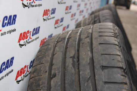 Set jante aluminiu BORBET cu anvelope de vara 255/55 R18 VW Touareg (7L) 2003-2010
