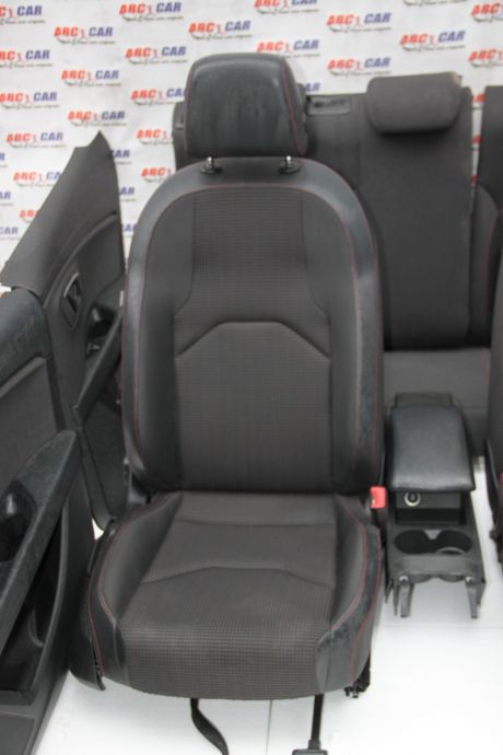Interior din piele si textil Seat Leon 5F1 2012-2020