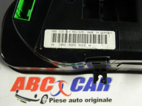 Ceas de bord VW Passat B5 1999-2005 1.9 TDI DSG 1.9D 3B0920822A