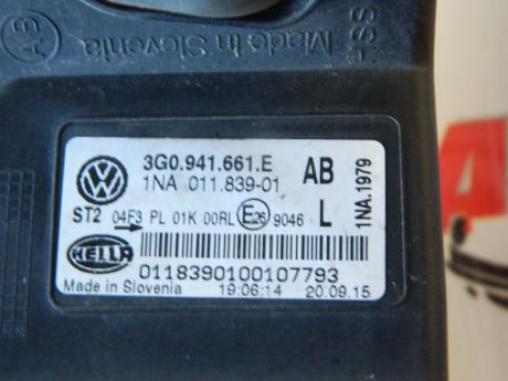 Proiector ceata stanga VW Passat B8 2015-2023 3G0941661E