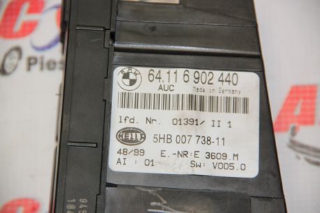 Panou climatronic BMW Seria 3 E46 1998-2005 64.116902440