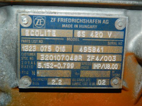 Cutie viteze manuala Renault Master 3 2010-2014 2.3 HDI 320107048R